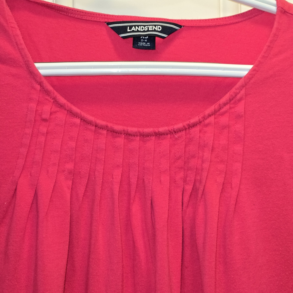 Lands' End Women's Pink Top